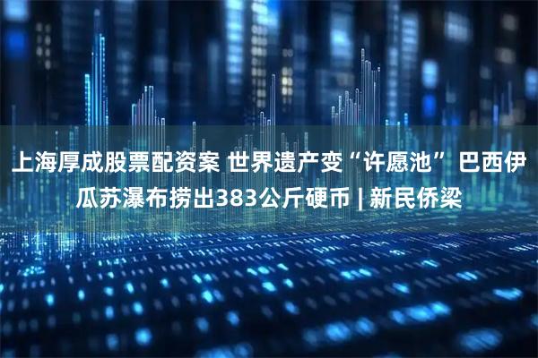 上海厚成股票配资案 世界遗产变“许愿池” 巴西伊瓜苏瀑布捞出383公斤硬币 | 新民侨梁